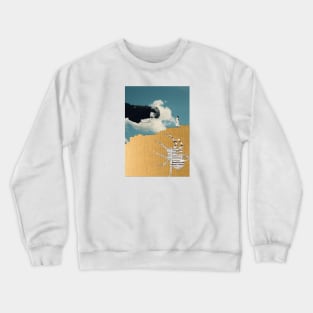 Surrealist Collage Crewneck Sweatshirt